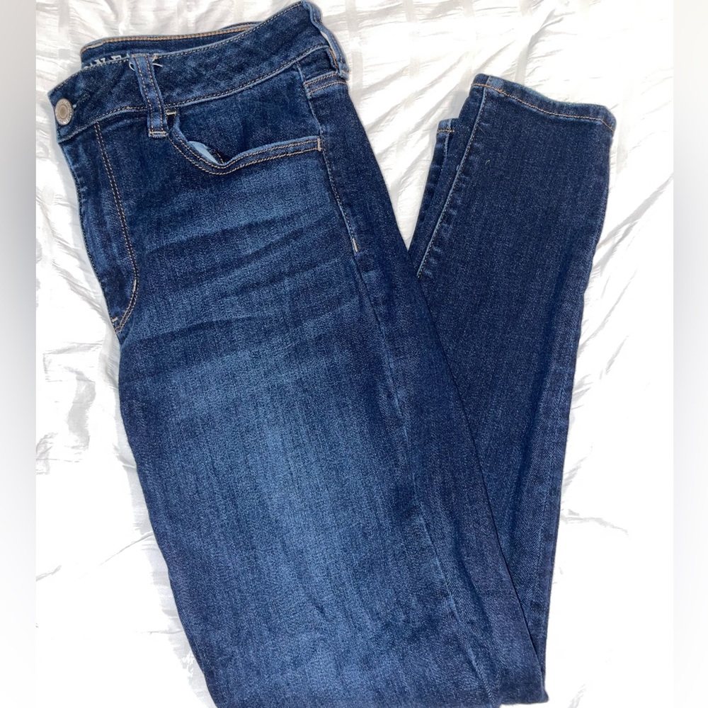 American Eagle Dark Wash Skinny Jeans